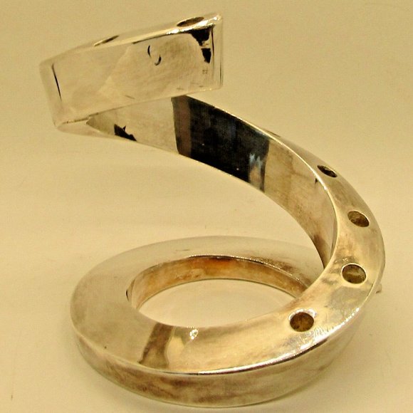Dansk Other - Dansk Jens Quistgaard Spiral Danish Modern Silver Plate Tapered Candle Holder